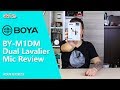 Boya BY-M1DM Dual Lavalier Mic Review - Volkan Yetilmezer