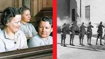 The BRUTAL Executions Of The FEMALE Guards of Stutthof *REAL FOOTAGE