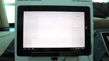 Asus Transformer Prime running Ice Cream Sandwich