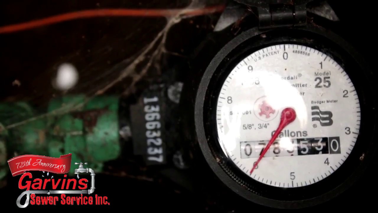 Garvin's How to check the water meter for a water leak YouTube