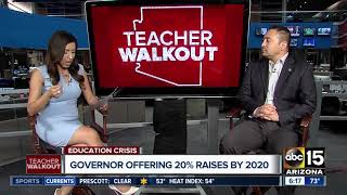 Rep. Martin Quezada addresses teacher walkout
