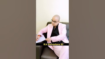 Mathematics Guru R.k Shrivastava Sir Motivational lines