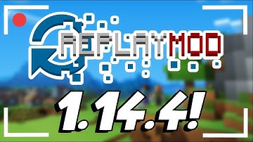 How to install the ReplayMod for Minecraft 1.14.4!
