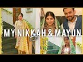 MY NIKKAH & MAYUN DAY | Anushae Says