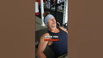 Hip Thrust Without Back Pain SHORT 