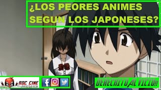 [RDC Podcast EXTRA] Los Peores Animes Segun Japon