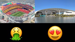 RANKING ALL 30 NFL STADIUMS!!!!