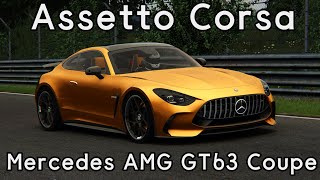 Assetto Corsa Mercedes AMG GT63 Coupe 아세토 코르사 AMG GT63 쿠페 뉘르부르크링