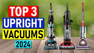 Best Upright Vacuum 2024  TOP 3 Picks [Best Review]