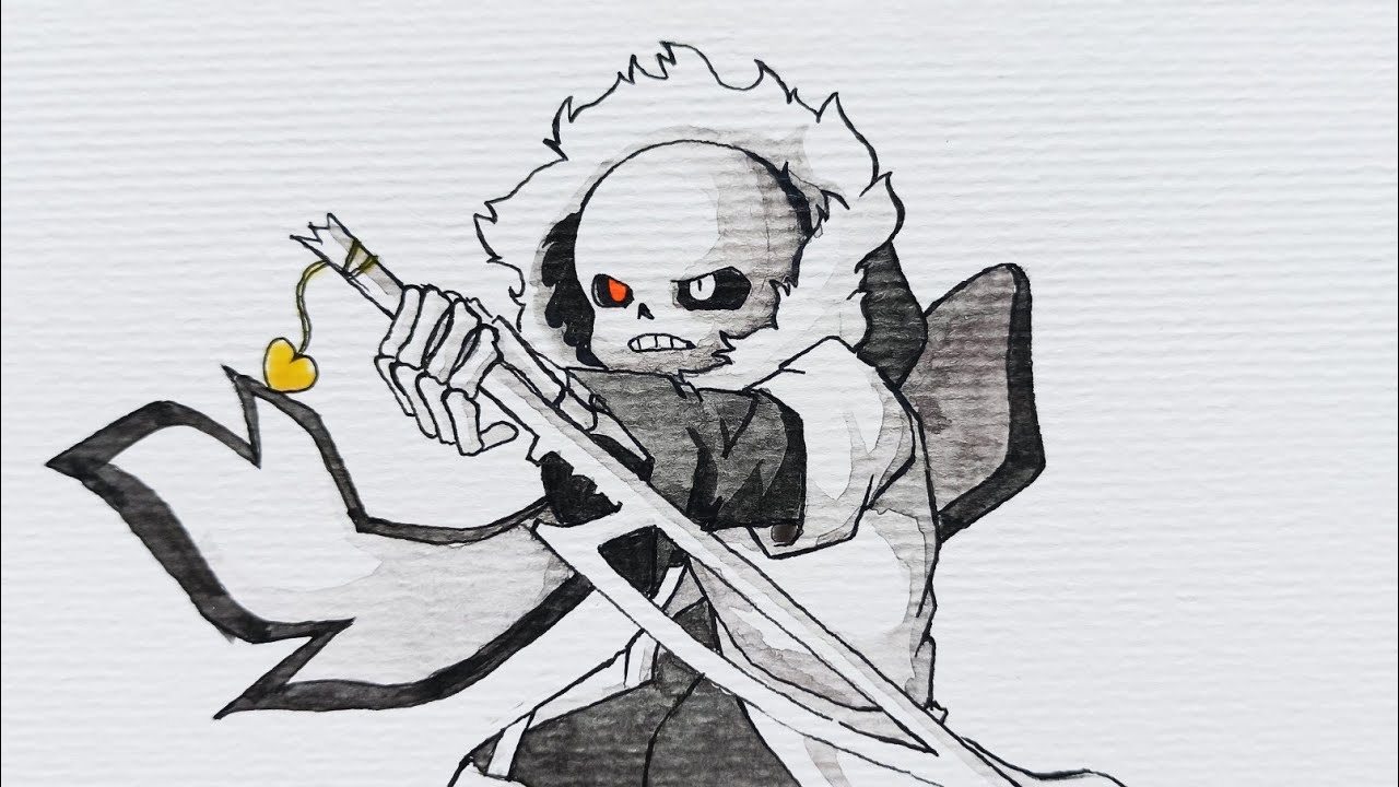 Cross sans drawing : r/Undertale