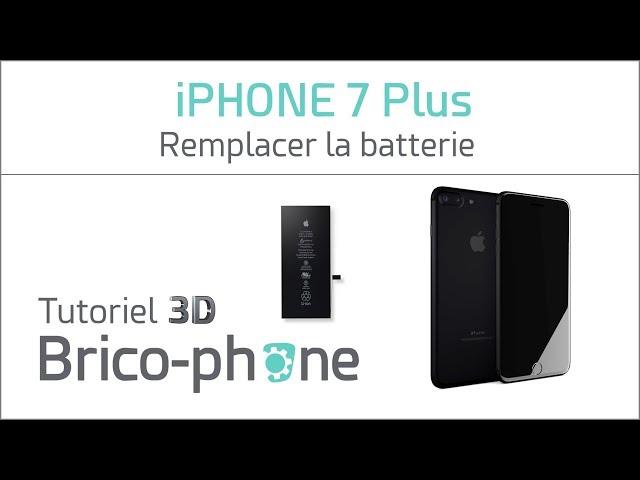 Tutoriel iPhone 7 (HD) : remplacer la batterie 