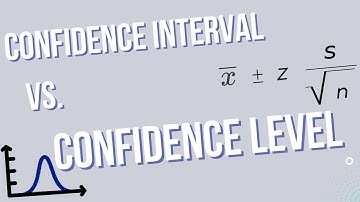 Confidence Interval vs Confidence Level || The difference and how to use them