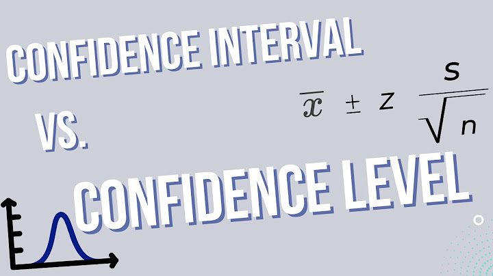 95 confidence interval of the difference là gì năm 2024