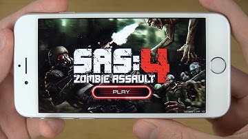 SAS: Zombie Assault 4 iPhone 6 4K Gameplay Review