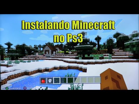 Minecraft Ps3 Playstation Edition Pt-Br Desbloqueio Hen Instalar