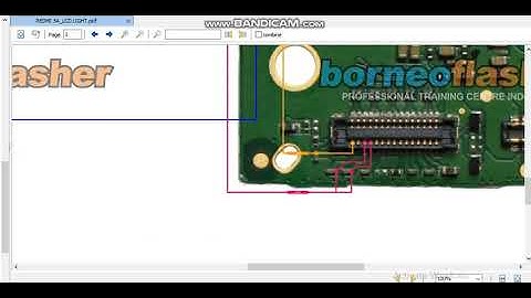 redmi 5a lcd display light jumper