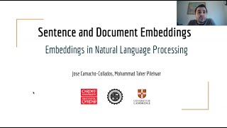 Sentence and Document Embeddings (Embeddings in NLP)
