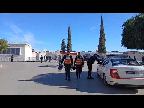 استنفار أمني كبير بوجدة قبل انطلاق ديربي الشرق بين المولودية الوجدية و الاتحاد الإسلامي الوجدي