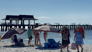 Despite Hurricane Debris, Warnings, Trash, Mosquitoes, Bad Smell Tourists Flock To Naples Beaches?