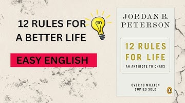 👉 12 Rules for Life by Jordan Peterson | Easy English Summary & Listening Practice | English Tik