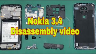 Nokia 3.4 Disassembly video