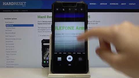 How to Enable Camera Gridlines on ULEFONE Armor X5?
