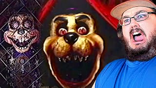 [FNAF/VHS] FNAF'S SCARIEST SERIES! THE HORROR ATTRACTION #FNAF REACTION!!!