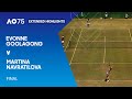Evonne goolagong v martina navratilova extended highlights  australian open 1975 final