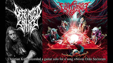 Christian Kühn (DEFEATED SANITY) rec. a guitar solo for ENDOCRANIAL