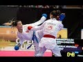 Serap Özçelik Arapoğlu (TUR) - E. Christina Kavakopoulou (GRE) - #Karate1Dubai - Final Kumite -50 Kg