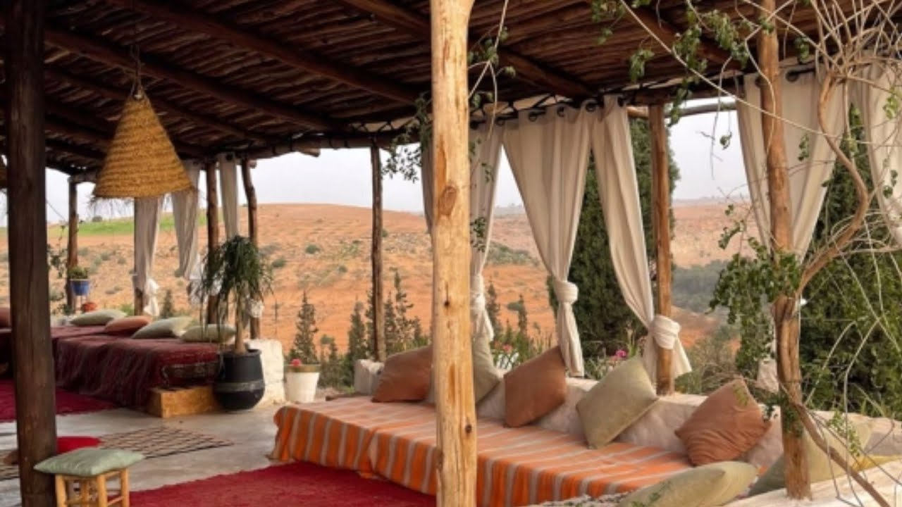 جولة جميلة في بولعوان /Eco lodge safa boulaouane