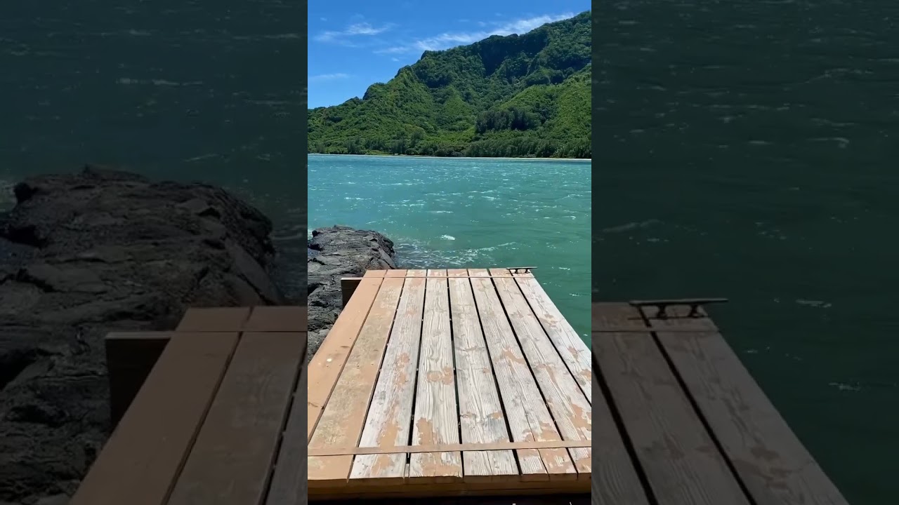 🌴🏄♂️🌊SECRET PARADISE REVEALED: Kahana Bay's HIDDEN GEM!💎😍 #hawaii #oahu #travelvlog