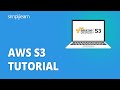 AWS S3 Tutorial | AWS S3 Bucket Tutorial | AWS S3 Tutorial For Beginners | AWS Tutorial |Simplilearn