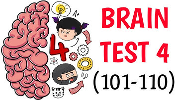 Brain Test 4:Tricky Friends Levels 101 102 103 104 105 106 107 108 109 110 #argaming #braintest4