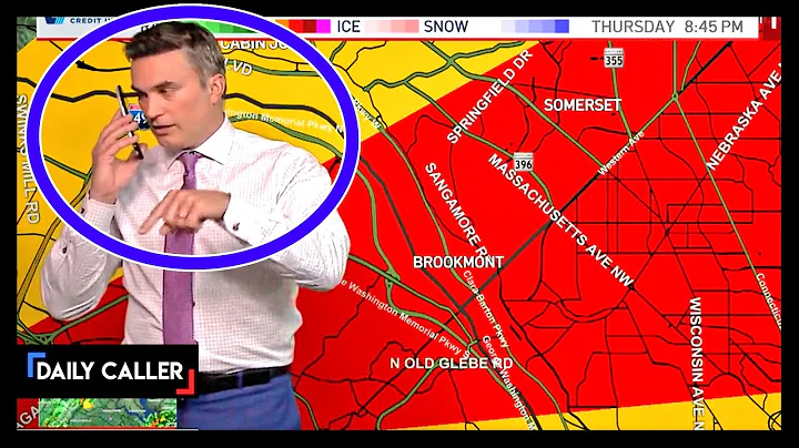 Live TV Moment: Weatherman Calls To Warn Family Of Tornado