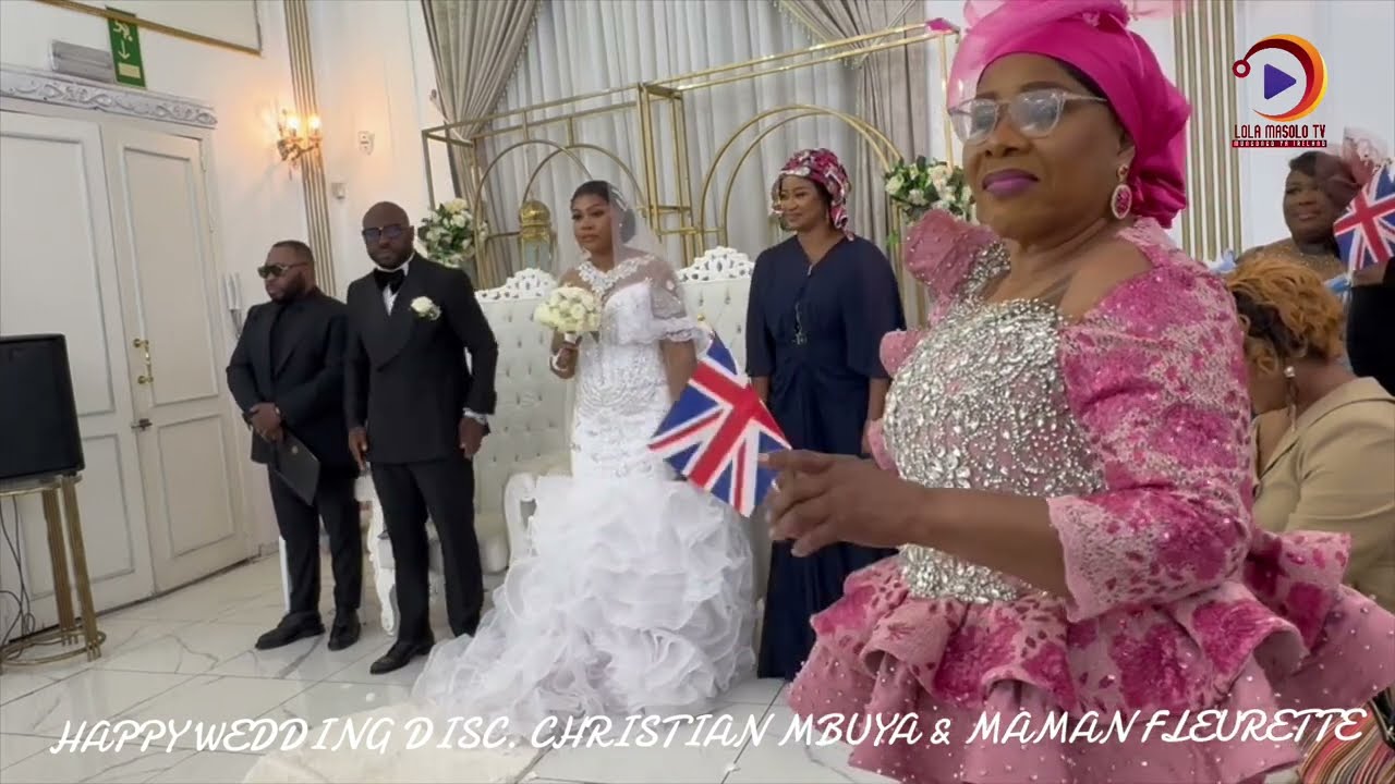 EBNM KCC Ext. DE LA BELGIQUE HAPPY WEDDING DISC. CHRISTIAN MBUYA AND Mm FLORA LE, 02/08/25 🎉🎊🎁