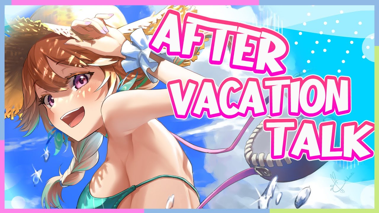 【LET'S TALK! 雑談】BACK from my VACATION with a broken neck..? #kfp #キアライブ