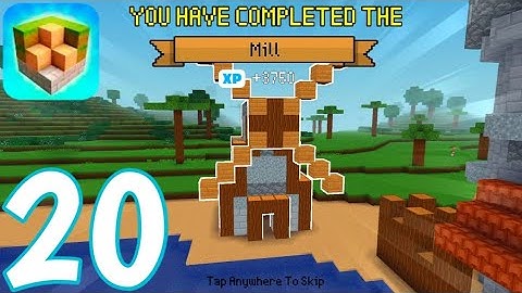 Block Craft 3D: Building Game - Gameplay Walkthrough Part 20 - Mill (iOS, Android)