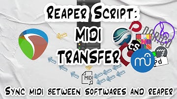 Using other softwares as MIDI Editors for Reaper