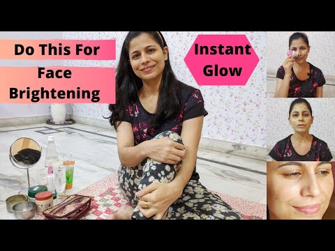 Face Brightening Facial at Home l Home Facial With Ubtan Face Pack l Dream Simple