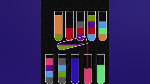 Water sort puzzle game Level 534