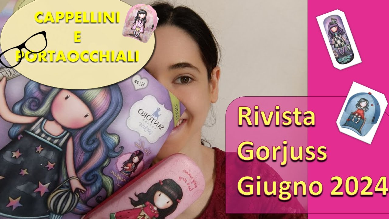 RIVISTA GORJUSS GIUGNO 2024 e gadget Regalo portaocchiali e