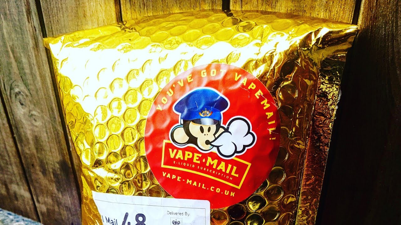 Vape-Mail Gold package opening - Ejuice subscription