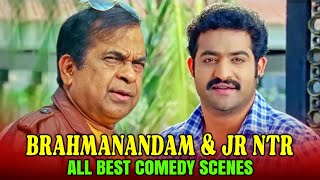 Brahmanandam All Best Comedy Scenes With Jr. Ntr l ब्रह्मानंदम और प्रभास का मजेदार कॉमेडी सीन
