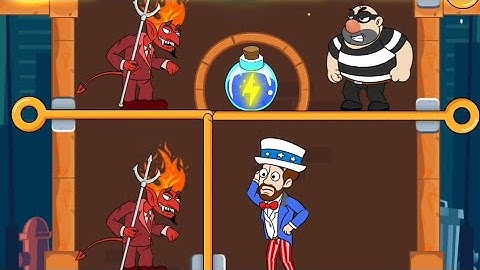 Pull Pin Take The Power in Home Pin Gameplay All Level - Android Mobile Game