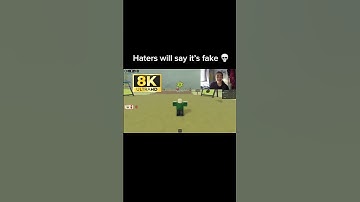 Thumbnail of Haters will say it’s fake 💀#shorts #memes #roblox
