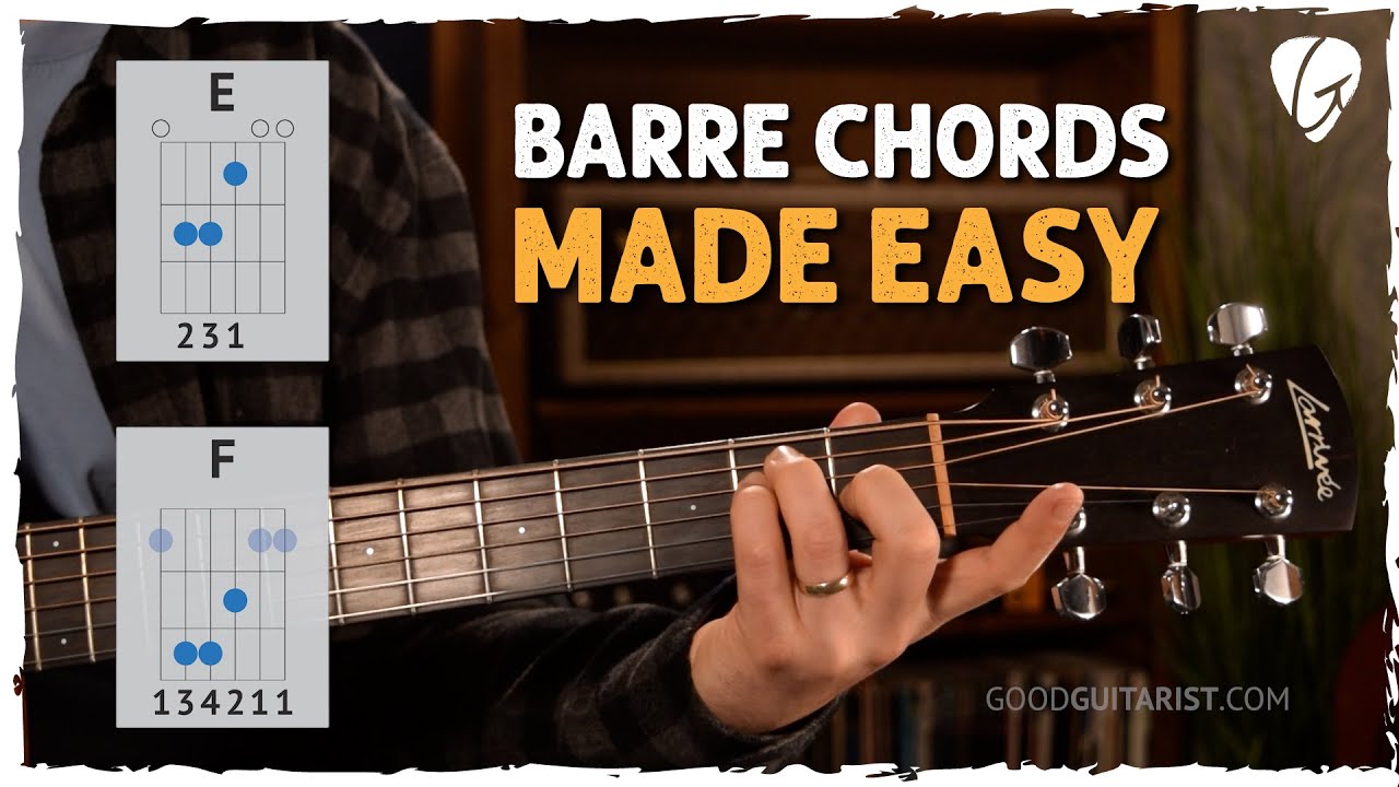Download Sample Complete Guitar Bar Chords Chart For Free