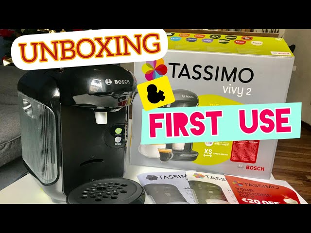 J'ai testé la machine à capsules Bosch Tassimo TAS1254 Vivy