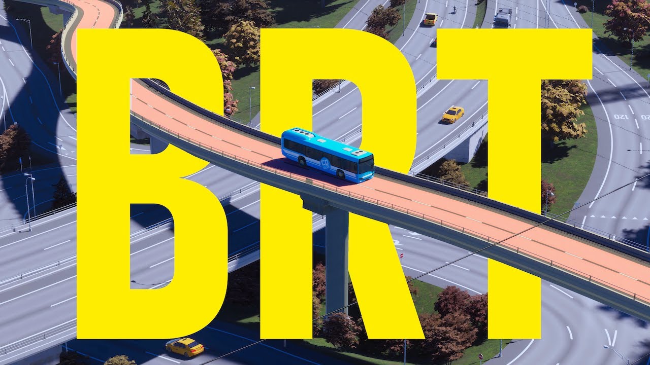 Bus Rapid Transit – Cities Skylines II - YouTube