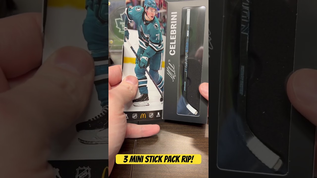 3 McDonald’s Mini Sticks Ripped!! #shorts #nhl #hockey